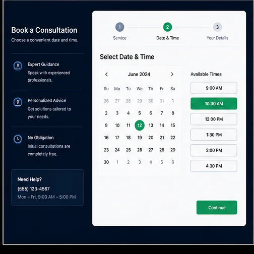 Accounting & Audit — Accounting Consultation Booking