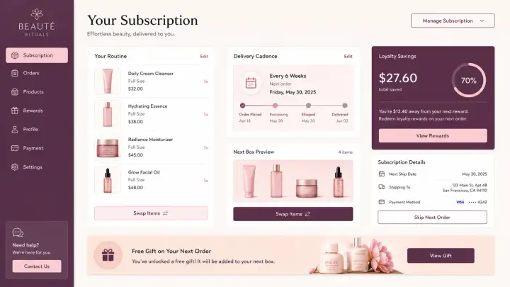 Cosmetics & Beauty — Cosmetic Subscription
