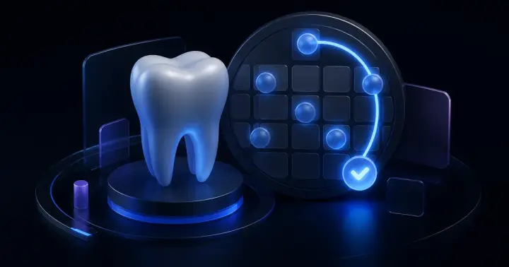 A dental clinic website that fills appointments