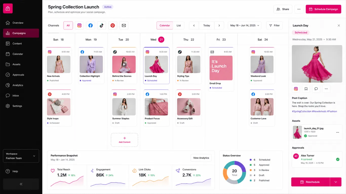 Fashion & Clothing — Fashion Social Campaign