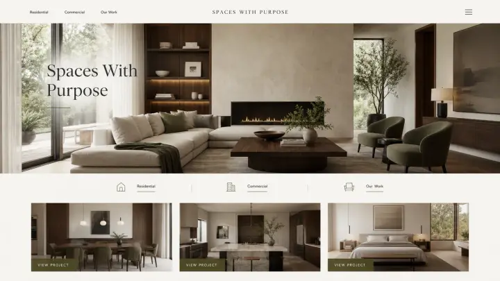 Interior Design & Finishing