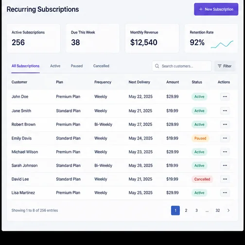 Laundry & Dry Cleaning — Laundry Subscriptions