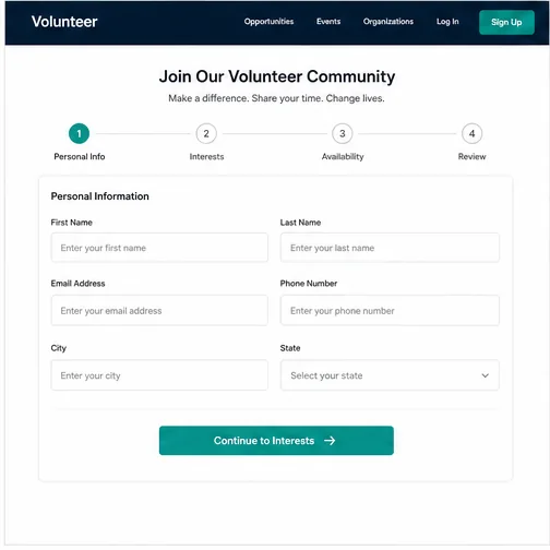 NGOs & Charities — Ngos Volunteer Portal