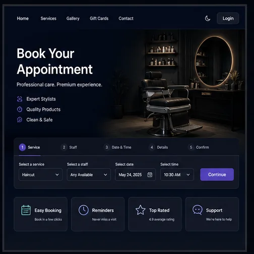 Salons & Barbershops