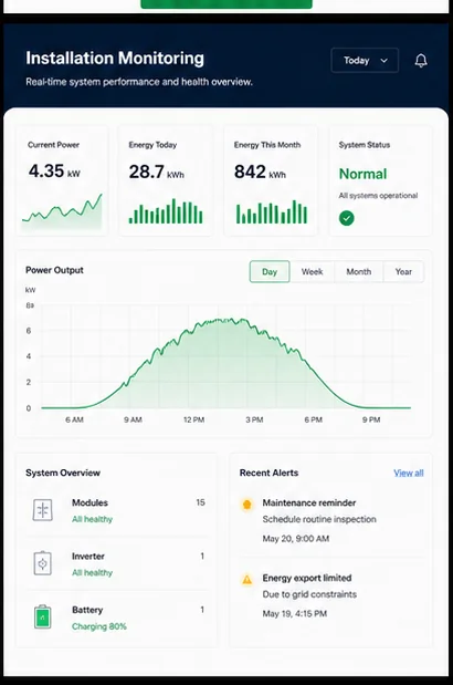 Solar Energy — Solar Monitoring Dashboard